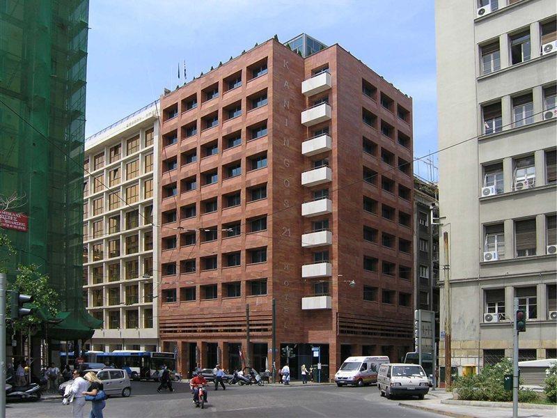 Kaningos 21 Hotel Atény Exteriér fotografie